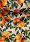 Preview: Canvas - Matteo - Orangen - Leinenoptik - Taschen - Kissen - Baumwolle