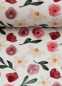 Preview: Jersey - Blumen - Fleurs - natur - by Lausemia