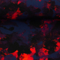 Preview: Viskose- Webware - Shrubbery - by Thorsten Berger - blau - rot