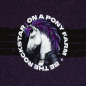 Preview: French Terry Panel - Unicornique  - by Thorsten Berger - lila