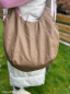 Preview: weiches Kunstleder - Debbie - beige-braun