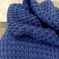 Preview: Baumwoll Strick - Jennifer - Grobstrick - blau