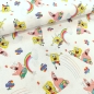 Preview: Baumwollstoff - Spongebob - weiss