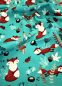Preview: rest 60 cm - Jersey - My little Foxy - Füchse - mint