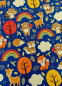 Preview: Sommersweat - Tomke - Waldtiere - Regenbogen - blau
