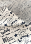 Preview: Jersey - Jacquard - Comic - weiss - schwarz