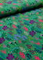 Preview: Viskose- Webware - Wildflowers - by Emjo Design - grün