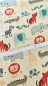 Preview: Musselin - Tiere - sand - beige