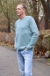 Preview: Waffeljersey - Clarissa - 257 - helles rauchblau