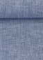 Preview: Baumwoll Leinen Stoff - Paul - leicht und luftig - Nadelstreifen - jeansblau