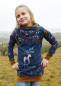 Preview: Panel - Jersey - Happy Together - Pferd - blau