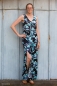 Preview: Viskose - Webware - Distorted Blooms - by Thorsten Berger - blue