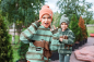 Preview: Sommersweat -  Dachshund Berni - Thorsten Berger - Kombistoff mint