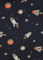 Preview: Baumwollstoff - Weltall  - Popeline - Kinderstoff