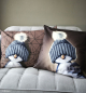 Preview: Kissen - Panel - on the rocks - Pinguin - Thorsten Berger - Pillows