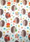 Preview: Bio Jersey - Igel Pucky  - Herbststoff - Kinderstoff