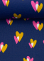 Preview: Jersey - two of us - Herzen - dunkelblau - Käselotti