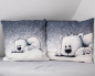 Preview: Kissen - Panel - on the rocks - Eisbär  - Thorsten Berger - Pillows - Schnee