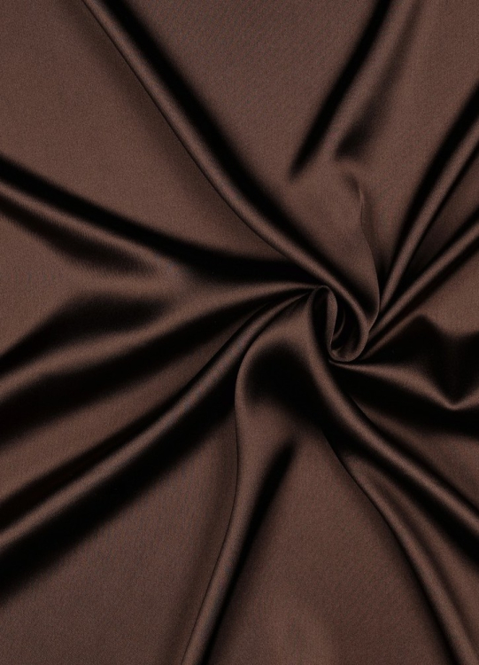 Satin Stretch - schoko braun