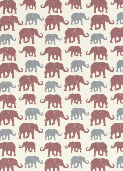 Jersey - Elefanten - grau - altrosa