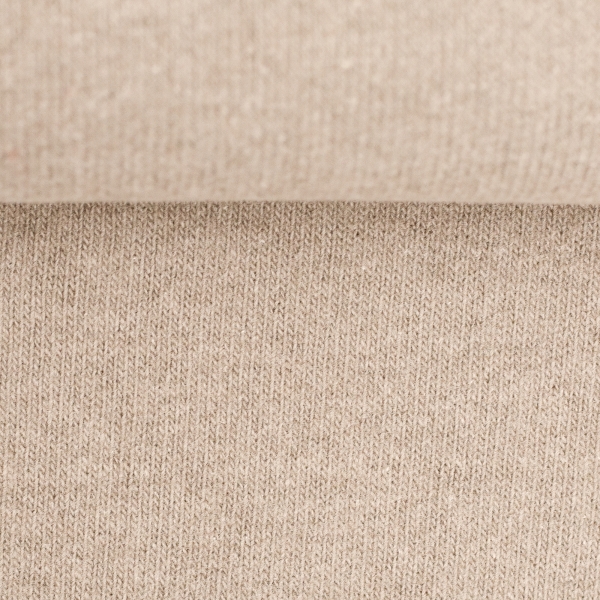 Strickstoff - Bono - angerauht - Made in Italy - natur melliert