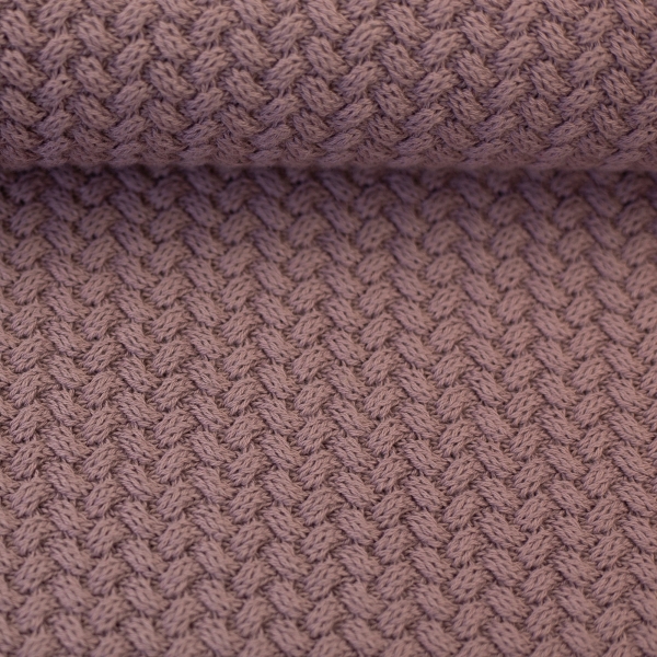 Strickstoff - Elisa - Baumwolle - altrosa