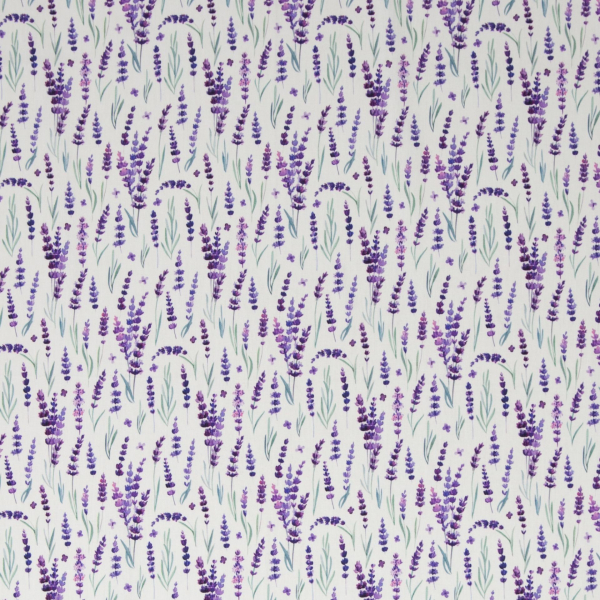 Baumwollstoff - Tim - Lavendel