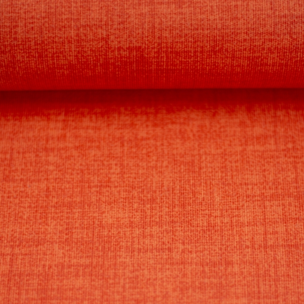 Baumwolle beschichtet - Uni - melliert - orange