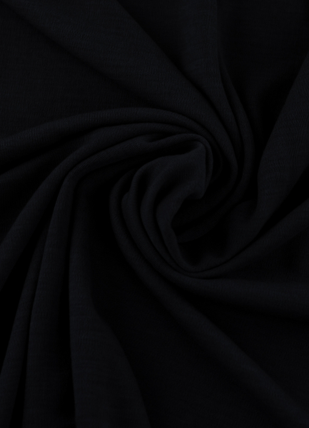 Merino Strick - 100 % Schurwolle - schwarz