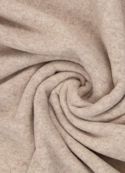 Merino Fleece - warm & weich - natur melliert