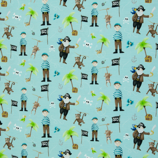 Preview: Jersey - Ahoi - Piraten - Mrs Mint Design