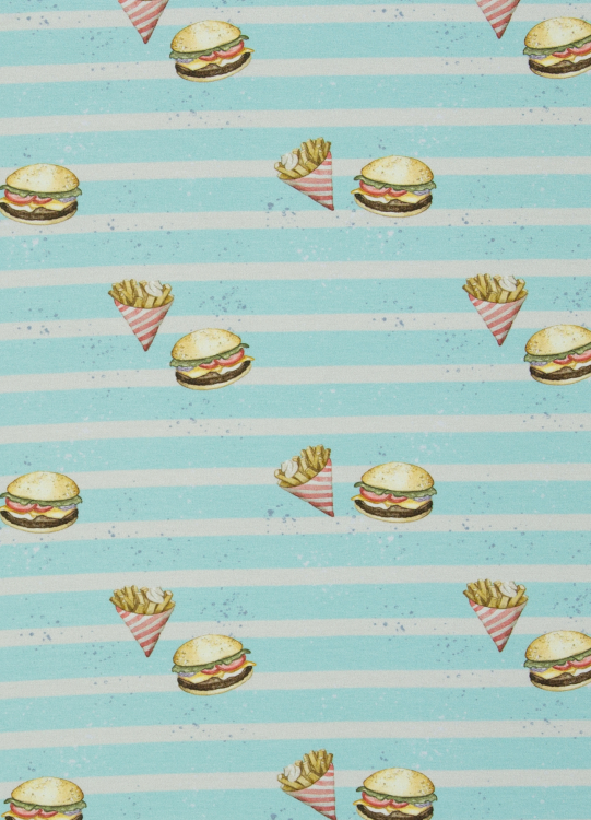 Jersey - Pommes & Burger - by Christiane Zielinski