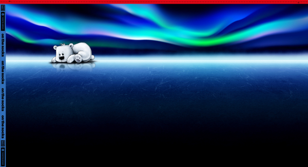 Preview: Panel - Sweat - on the rocks - Eisbär - Polarlichter - Thorsten Berger