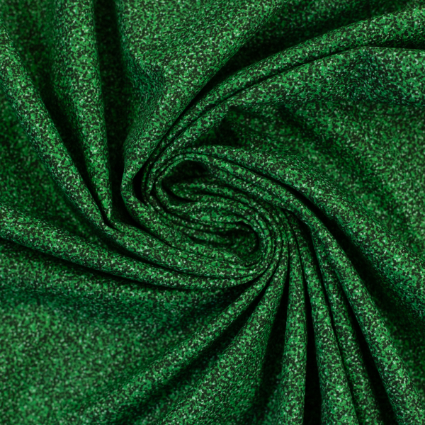 Baumwollstoff - Glitter - grün