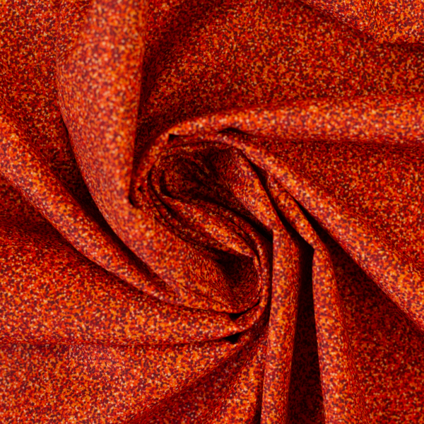 Baumwollstoff - Glitter - orange