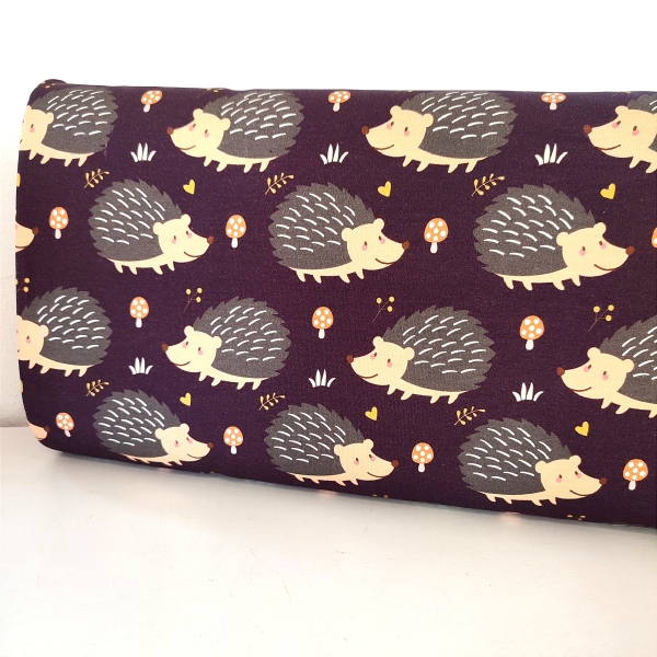 Sommersweat - Tomke - Igel - aubergine - Kopie