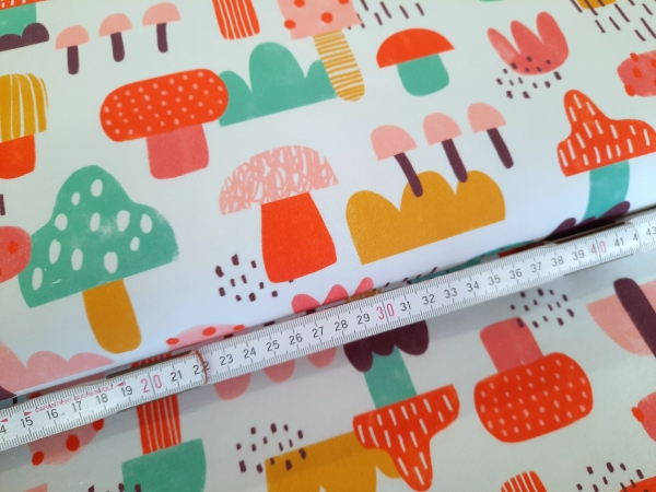 Preview: Lillestoff - Happy Mushrooms - Biojersey