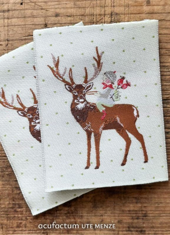 Patch - Hirschtritt - 60 x 80 mm