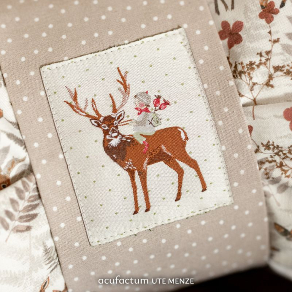 Preview: Patch - Hirschtritt - 60 x 80 mm