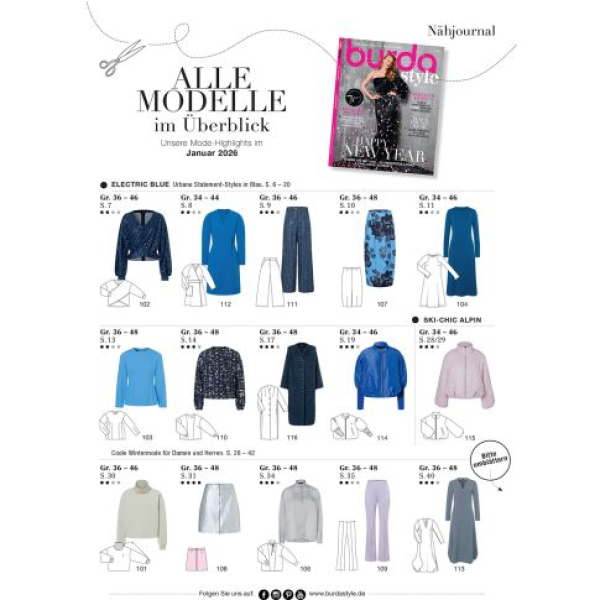Preview: Burda Style - 1/2026 - Happy New year