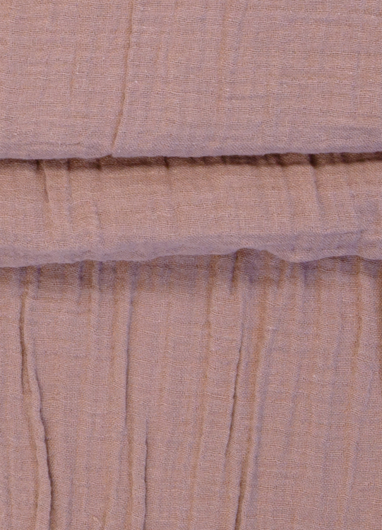 Musselin - Double Gauze - Uni  - blush