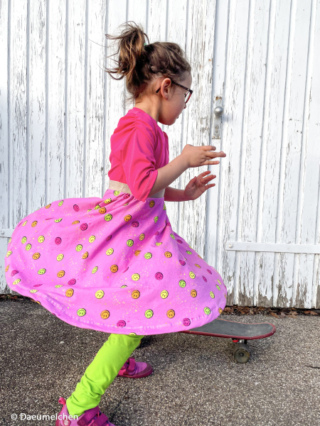 Preview: Jersey - Happy  - by Christiane Zielinski -  pink