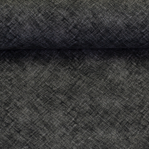 Jersey - Finn - Muster - grau - schwarz