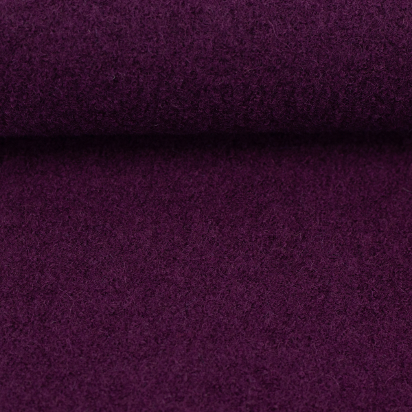 HW 25/26 - Wollwalk - Naomi - gekochte Wolle - aubergine