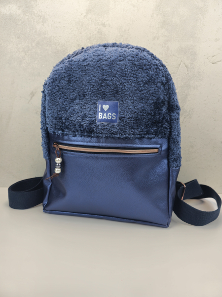 Bagota - Chenile - dunkelblau