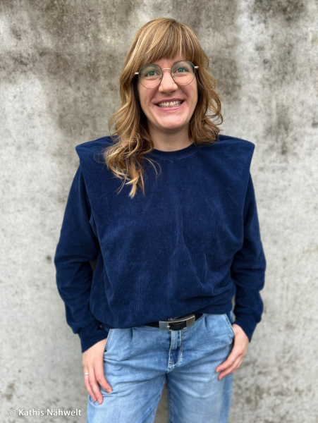 Cordjersey - Juna - neue Farben - HW25/26 - dunkelblau