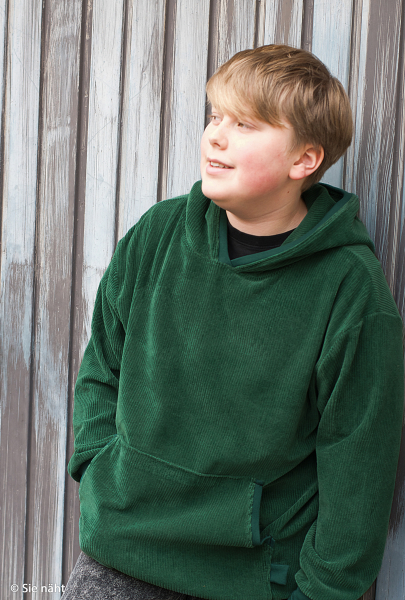Cordjersey - Juna - neue Farben - HW25/26 - dunkelgrün