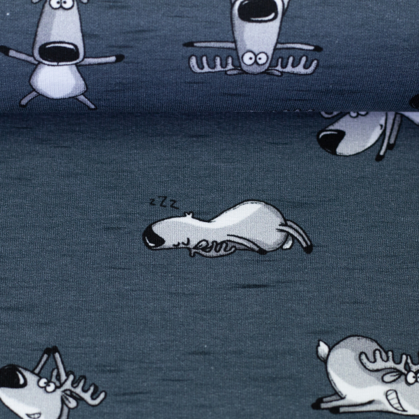 Sweat - Winter Moods - by Thorsten Berger - Rentier - jeansblau - Kopie