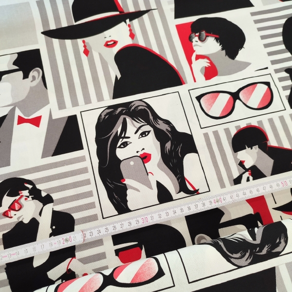 Canvas - Amar - Retro Frauen