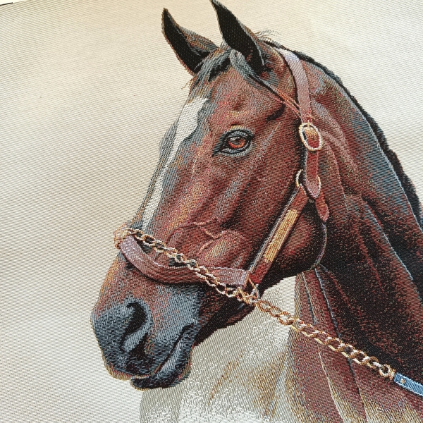 Gobelin - Pillow - Pferd - 47 x 47 cm
